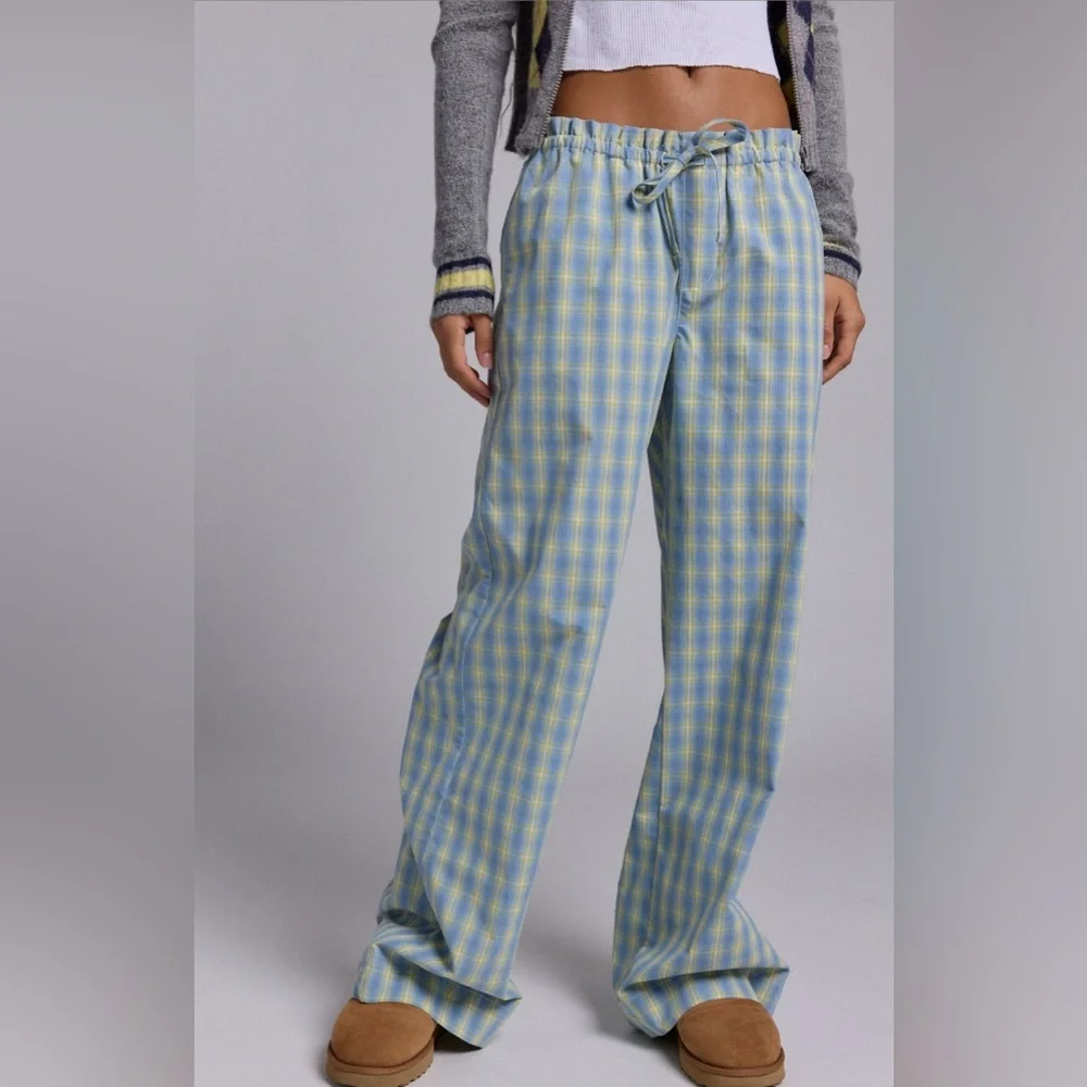 Kimchi Blue Millie Poplin Straight Leg Pant - Picture 2 of 5